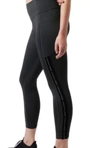 Women’s Allyson Felix X Athleta Gray Ultimate Stash Legend 7/8 tight leggings