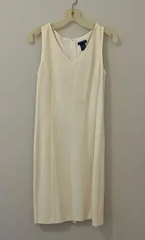 Doncaster Vintage wool blend Elegant Cream midi Dress with matching blazer!
