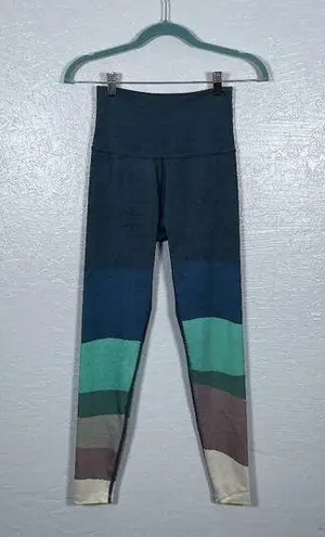 Beyond Yoga Women S Color Block Engineered Lux High Waisted 7/8 Yoga Leggings