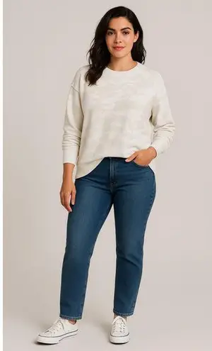 90 Degree by Reflex Camo Sweatshirt M Medium Pullover Grey Desert Camouflage White