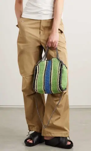 Stella McCartney ‘Falabella' Crochet Tote Bag, NEW (SOLD OUT)