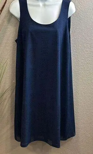 Vera Wang #26 Simply Vera , navy blue cut out dress size large