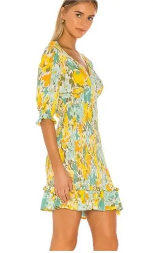 Faithfull the Brand Margherita Mini Dress in Annina Floral Size 8/Large