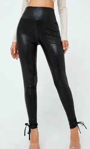 SheIn Alligator Print Pants