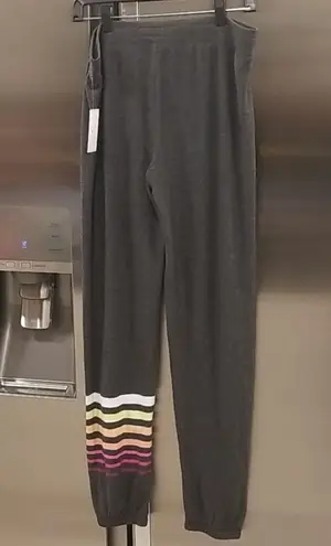 P.J. Salvage ππ Stripe Print Pajama Pants L NWT