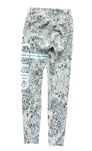 Stylish Leopard Print Leggings Size Small Aimn Gray