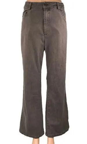 YFB Women's Brown High Waisted Flared Bootcut Bell Bottom Denim Jeans Size L Size L