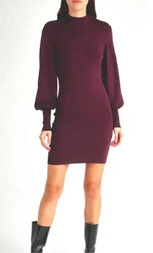 Vera Moda Holly Karris Blouson Sleeve Sweater Dress
