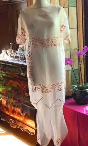 Exquisite Vintage Silk Organza Dress Size undefined