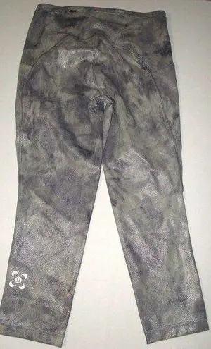 New NWT Lululemon Leggings RARE 6 Womens SeaWheeze Swift Speed Crop Pockets 21"