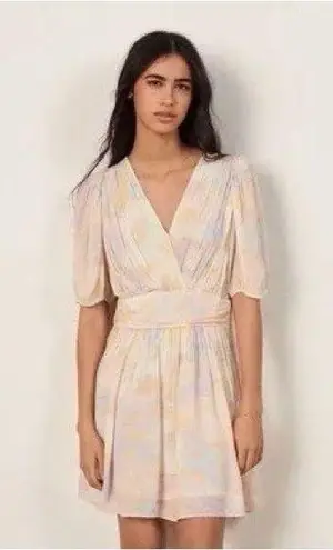 Ba&sh Noam Puff Sleeve Mini Dress - NWT Size M