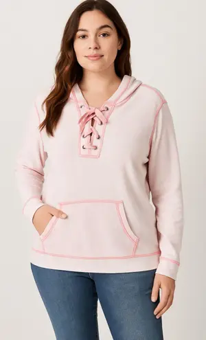 Coastal Cowgirl Pink Trim Lace