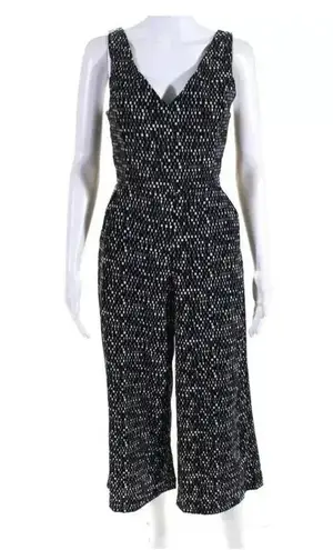 Dress Forum  Women's Sleeveless Open Back Wide Leg Jumpsuit Black Size Medium