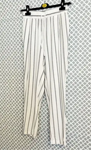 VERO MODA Anna Milo Linen Blend Pants, Size 8