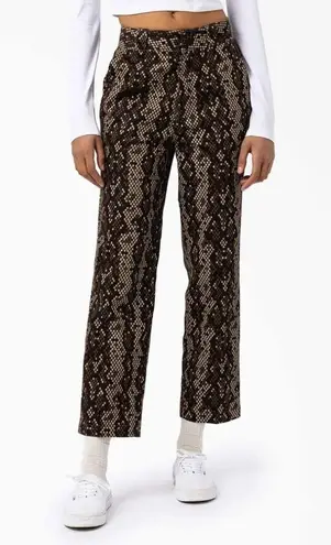 Dickies NWT  Women's Camden Pants Snake Print