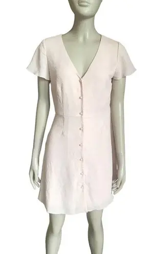 Wilfred  Light Pink Button Up A Line Dress