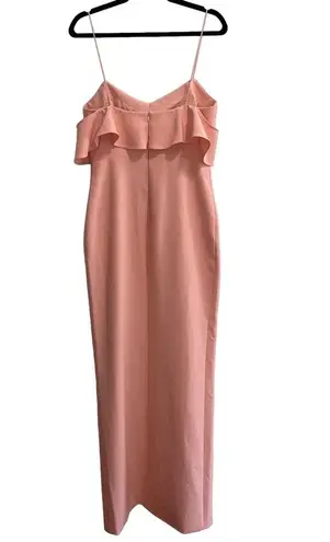 Likely NEW NWT Shania Ruffle Maxi Gown In Peach