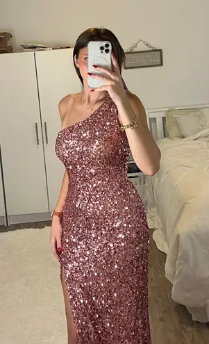 La Femme Sequin Gown