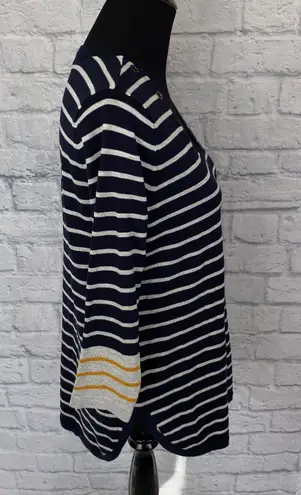 United States Sweaters women M NWT Vneck Longsleeve pullover stripe sweater