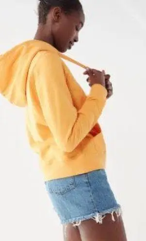 Urban Outfitters yellow orange hoodie