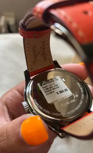 Coach X Keith Haring Watch Orange 120 52 Off Retail From Giana