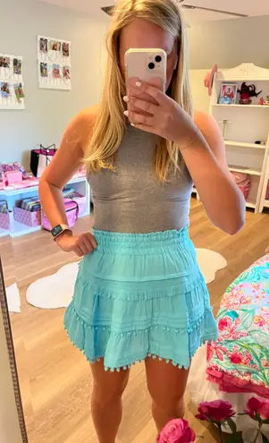 DO+BE Aqua Blue Skirt