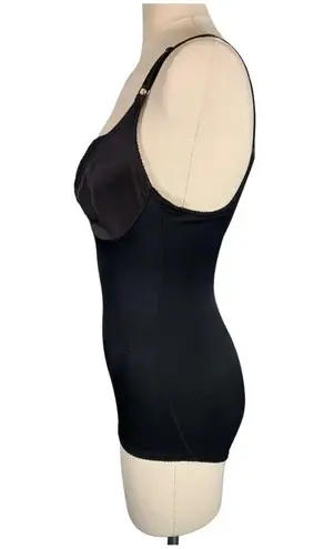 Vintage Subtract lace Teddy Shapewear Bodysuit Lingerie Size 34B