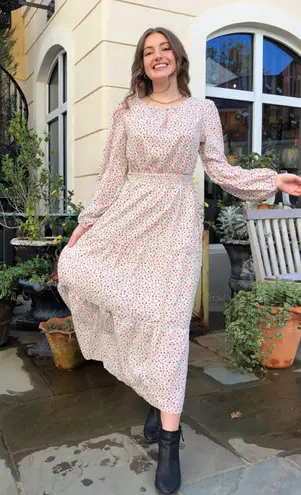 Boutique NWT Floral Print Maxi Dress 