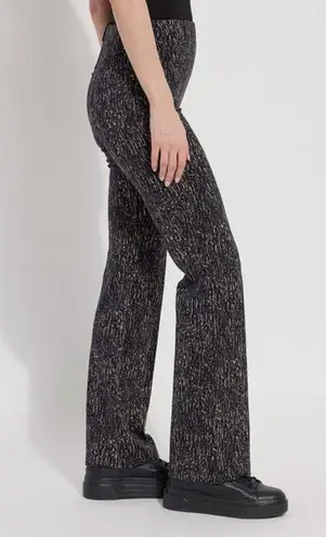 Lysse Patterned Baby Boot Refined Tweed Print Ponte Pull-on Tummy Panel Pants S