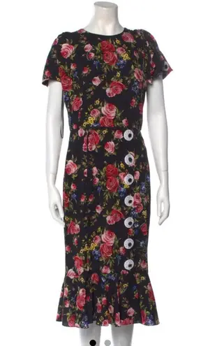 Dolce & Gabbana NWOT  rose print dress