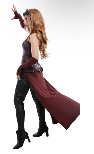 Scarlet Witch Cosplay / Halloween Costume Black Size M