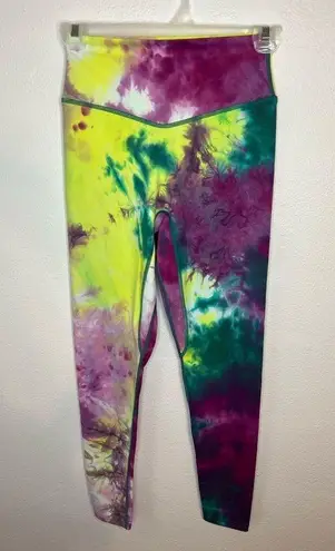 Balance Athletica VITALITY Cloud Pant Leggings Tropical Storm Tie Dye Size Small