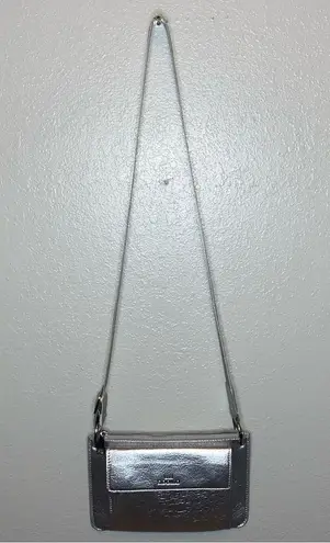 Molly Bracken Lili Sidonio X Silver Crossbody Bag