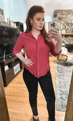 Velvet Heart  Button Down Top