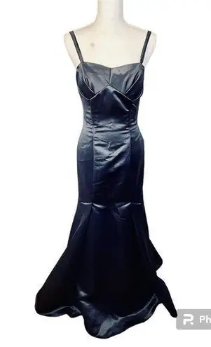 Mori Lee Mermaid Prom Formal Satin Dress Size 7 8