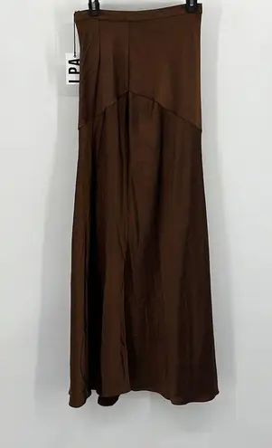 LPA Dalya Skirt in Chocolate Brown