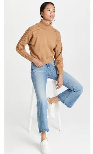 BB Dakota by Steve Madden Put A Wing On It Sweater in Light Camel XSmall Tan Size XS