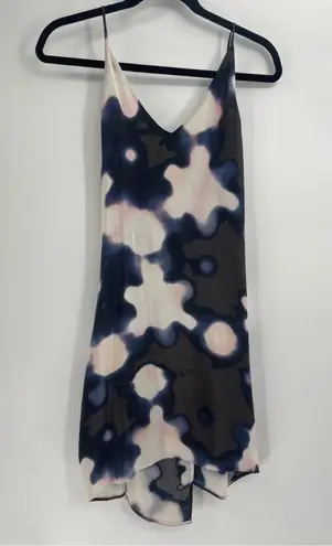 3.1 Phillip Lim Runaway boho abstract print silk backless mini dress size 6