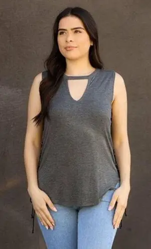 SHIELA ROSE Track Pants/Joggers & Side Lace Tank Top, L, NWOT! Size L