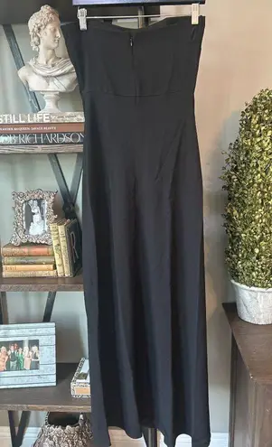 Bec & Bridge Ryan Strapless Gown Dress Black Womens Size US 6