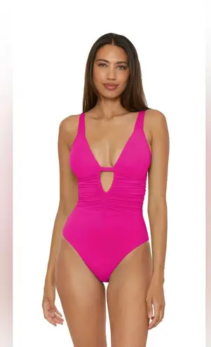 Becca BY REBECCA VIRTUE Magnolia One Piece Swimsuit, Size Large, $148