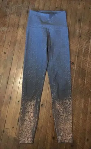 Beyond Yoga XS Alloy rose gold dipped workout/athletic leggings