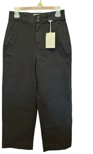 Everlane  Women’s The Organic Wide Leg  Pant in black Size 4 NWT