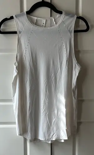 Lululemon  Athletica Sculpt White Tank Top