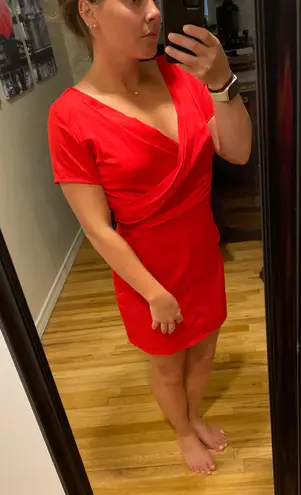 Tobi Red Dress