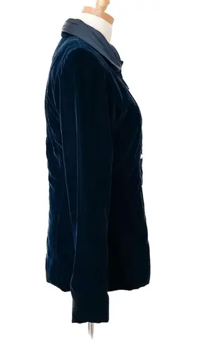 Velvet & rhinestone bespoke hand tailored evening jacket size small XS