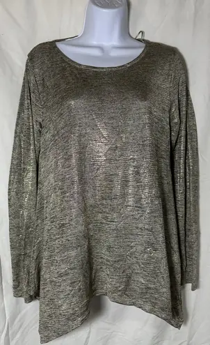 Bobeau Marled Pullover Tunic Cozy Sweater Size M