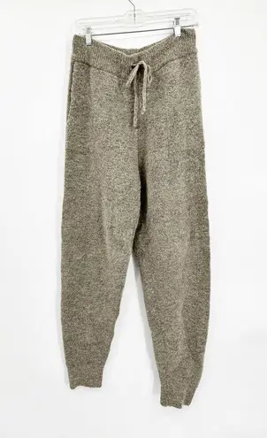 ANINE BING Saylor Knit Joggers Brown Cozy Size S