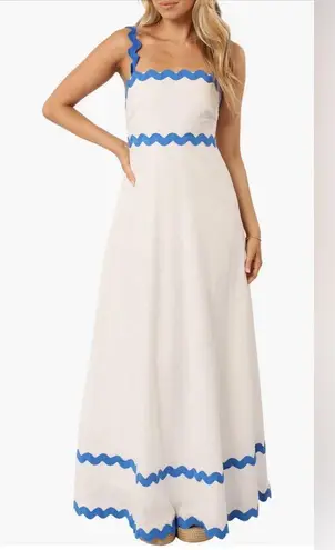 Petal and Pup Nancy Rickrack Maxi Dress, Size X-Small, $139