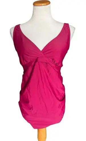 NWT Womens East Elegant Maternity Cranberry Swimsuit Bathing Suit - Image 1